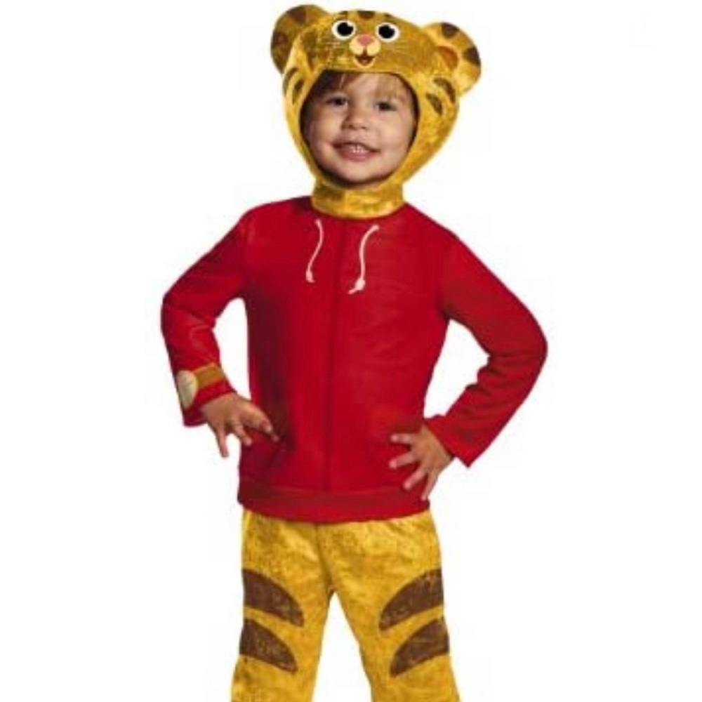 Daniel Tiger 3T-4T Halloween Costume